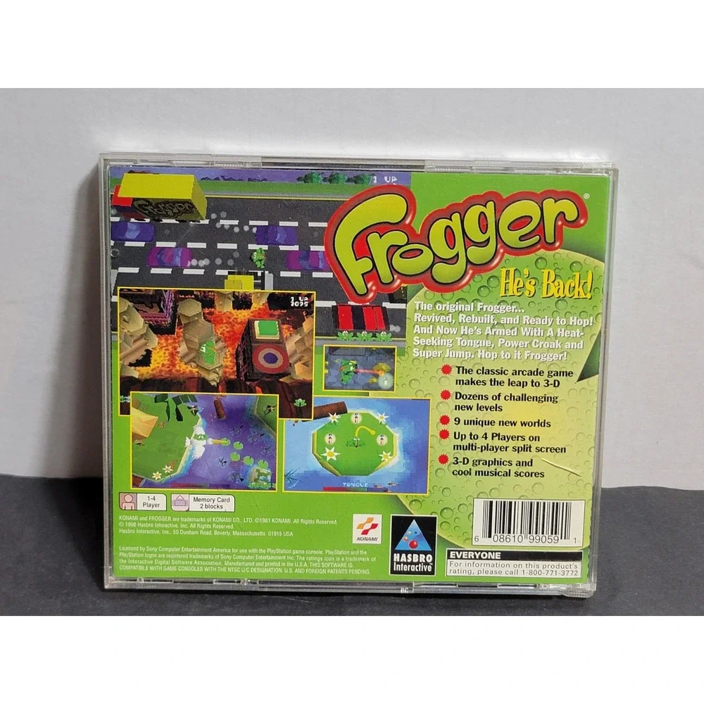Sony frogger playstation